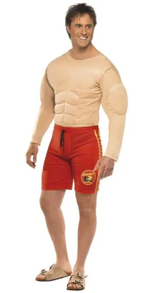 Baywatch Mens Funny Lifeguard Dress Up Costume