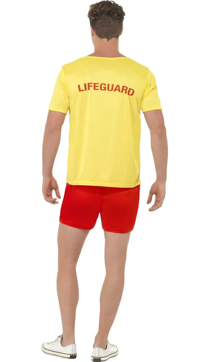 Baywatch Mens Lifeguard Fancy Dress Costume
