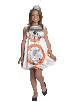 BB-8 Droid Girls Cute Star Wars Costume