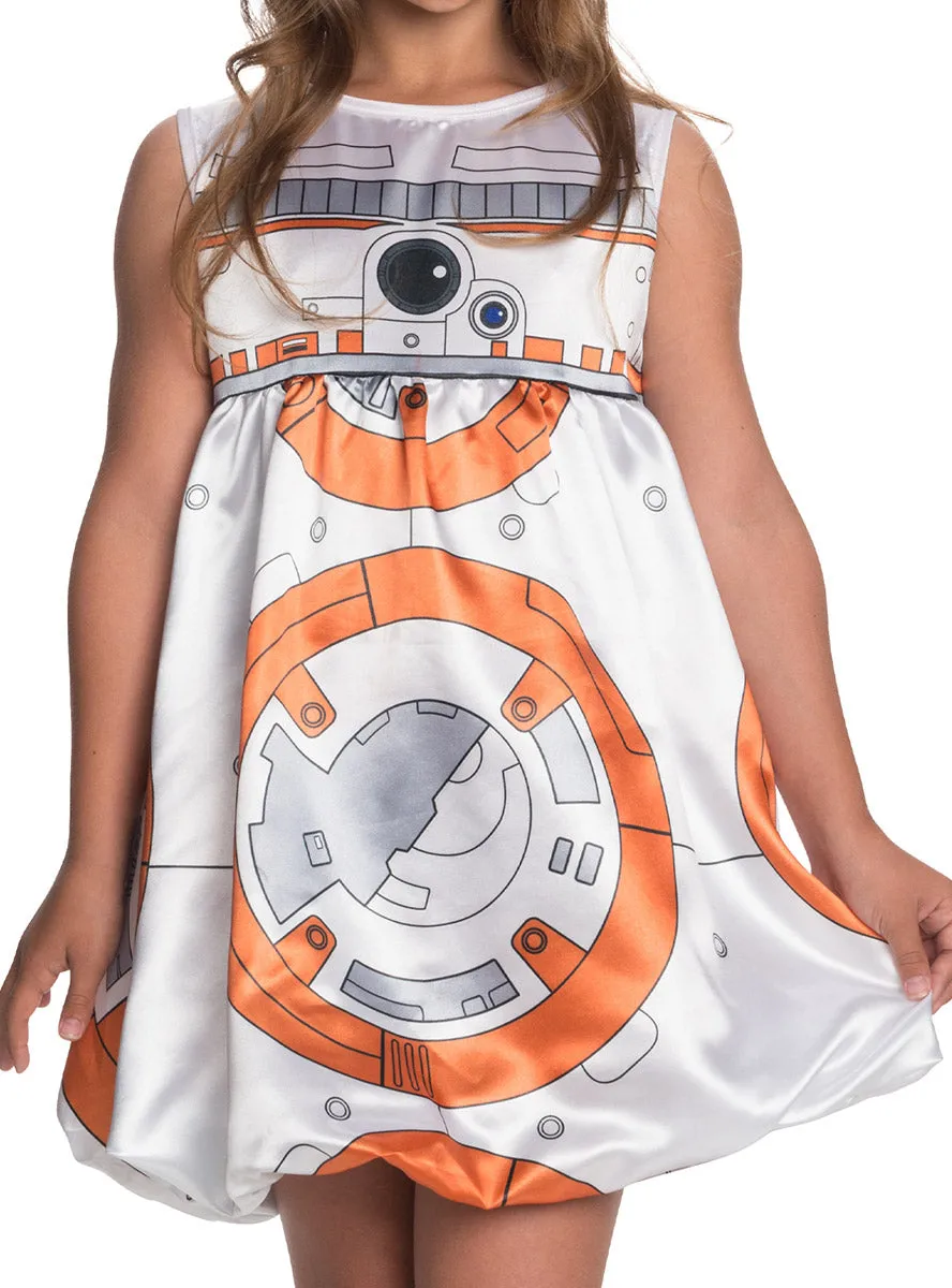 BB-8 Droid Girls Cute Star Wars Costume