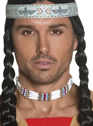 Beaded Adults Native American Costume Necklace