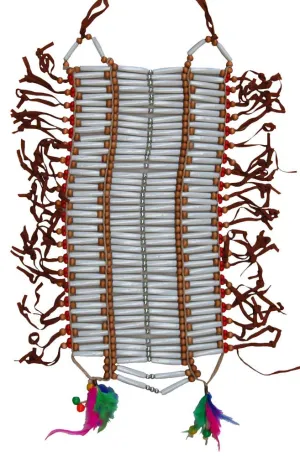 Beaded American Indian Breast Plate Costume Accessory