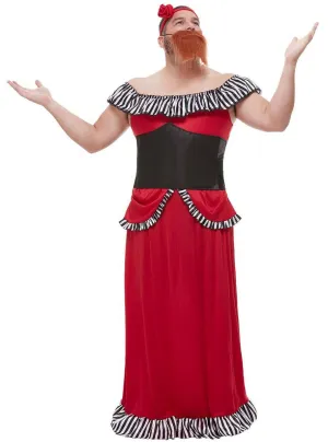 Bearded Lady Novelty Mens Fancy Dress Costume