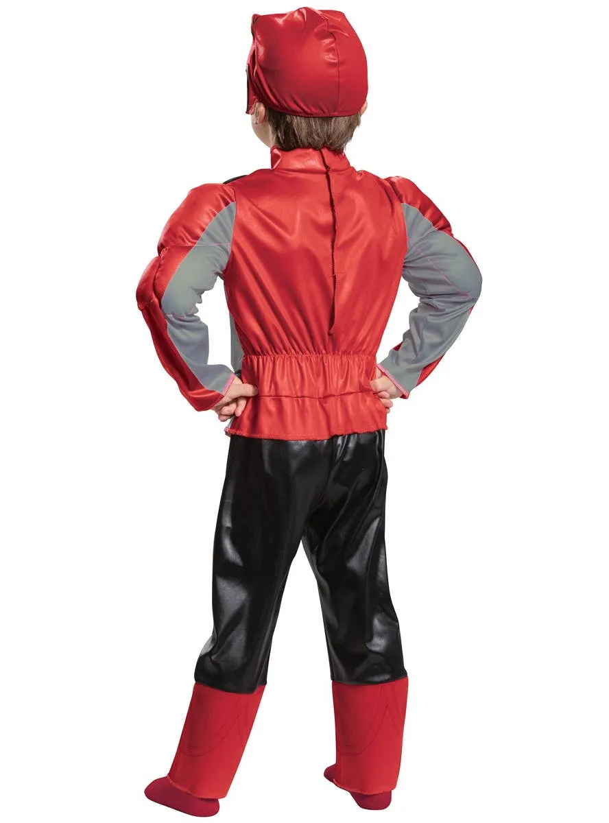 Beast Morpher Red Power Rangers Toddler Boys Muscle Chest Costume