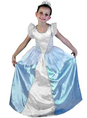 Beautiful Blue Princess Girls Book Week Costume