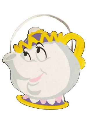 Beauty and the Beast Glittery Mrs Potts Costume Bag