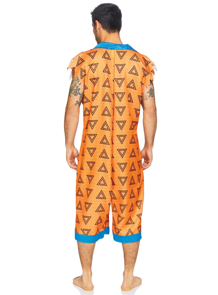 Bedrock Bro Mens Fred Flintstone Costume