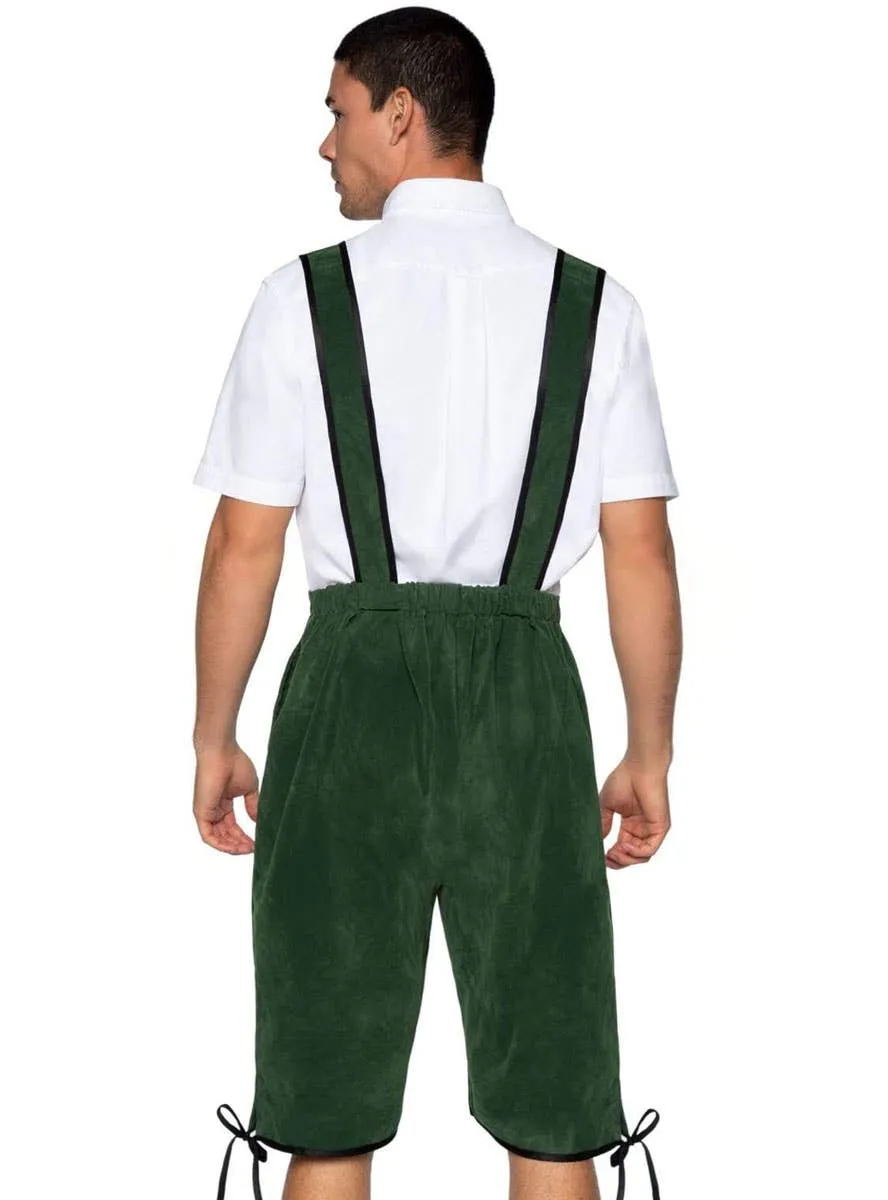 Beerfest Guy Green Oktoberfest Lederhosen Mens Costume