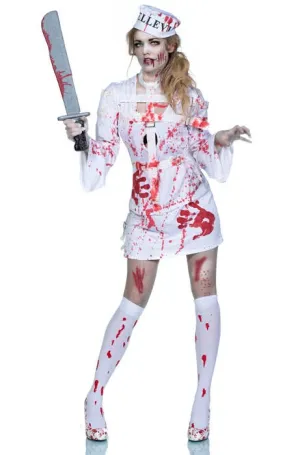 Bellevue Runaway Womens Halloween Zombie Costume