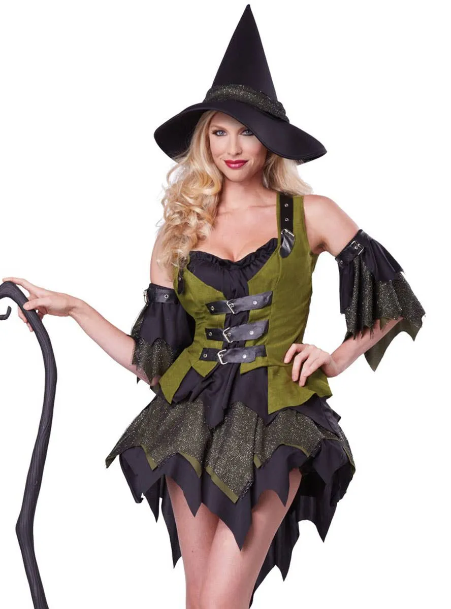 Bewitching Babe Womens Witch Halloween Costume