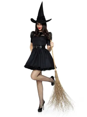 Bewitching Black Magic Witch Womens Halloween Costume