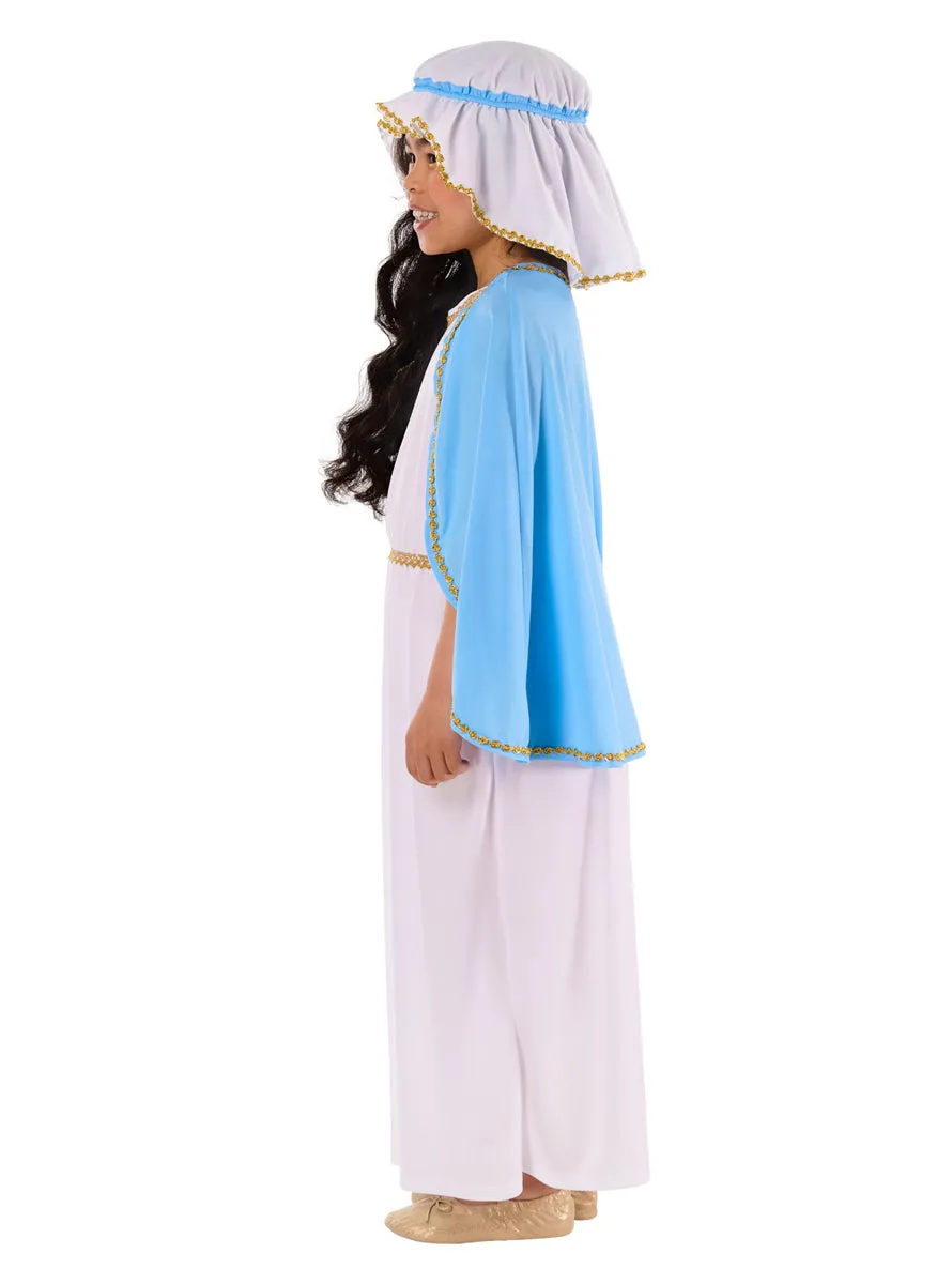 Biblical Girls Mary Christmas Nativity Costume