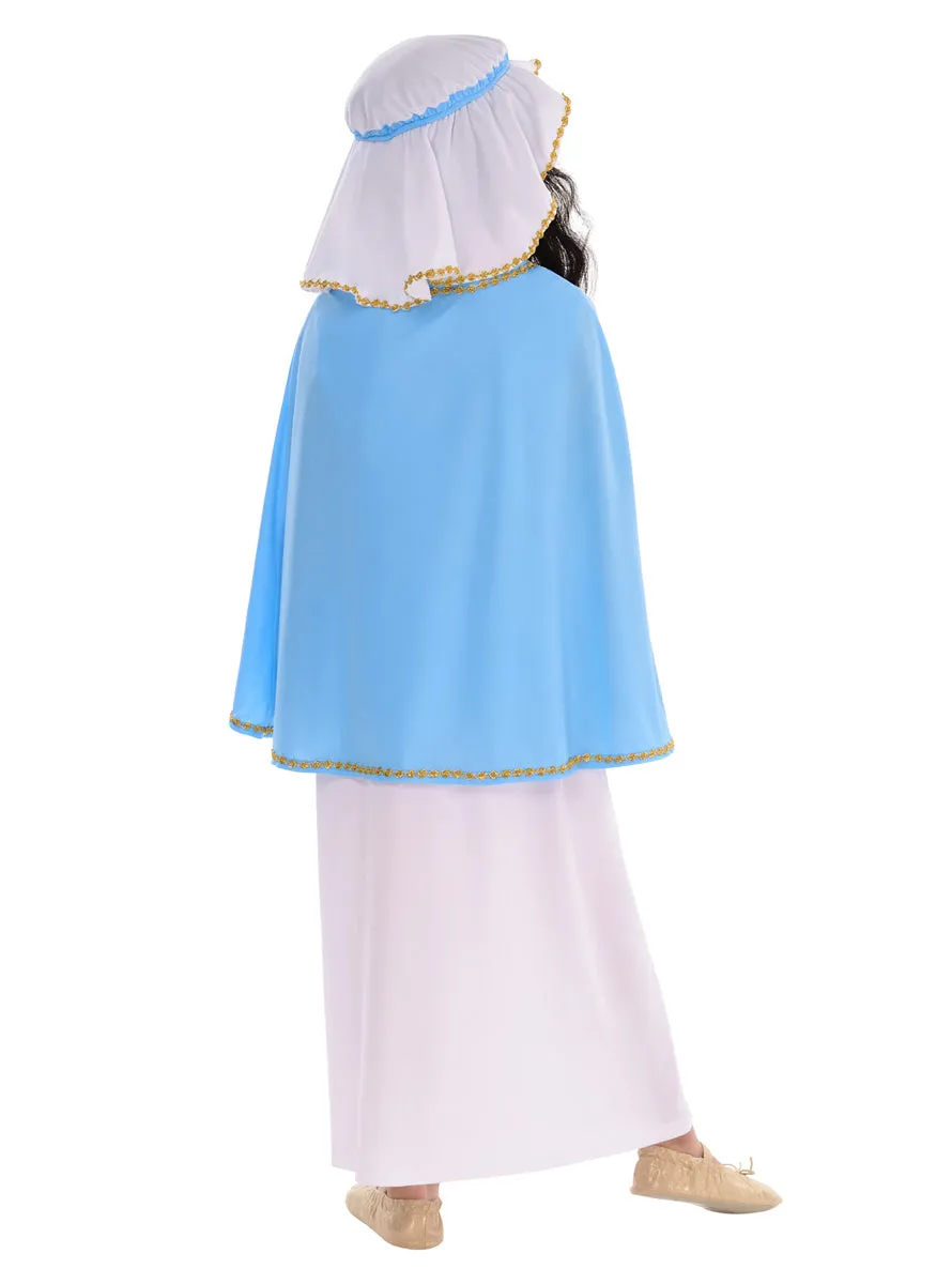 Biblical Girls Mary Christmas Nativity Costume