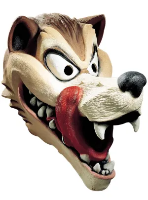 Big Bad Hungry Wolf Adults Latex Costume Mask