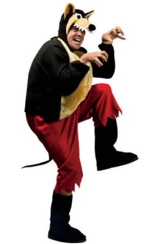 Big Bad Wolf Mens Storybook Book Week Costume
