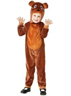 Big Brown Bear Toddler Onesie Costume