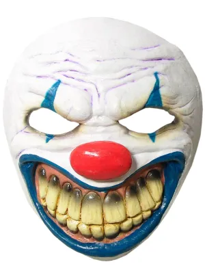 Big Mouth Killer Clown Latex Halloween Mask