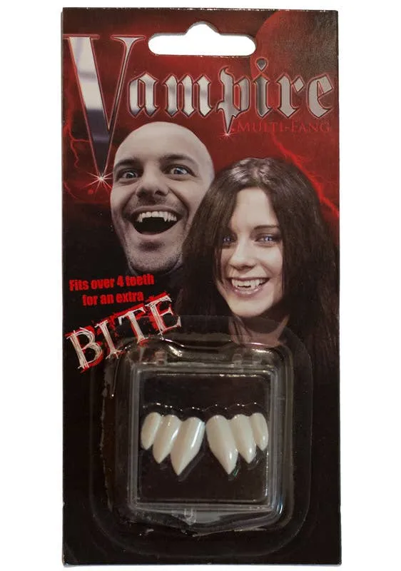 Billy Bob Custom Fitting Triple Vampire Fangs