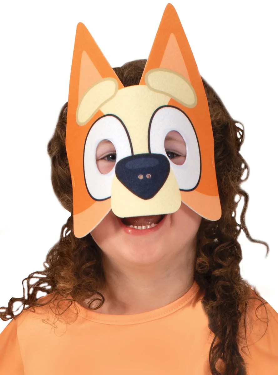 Bingo Kids Classic Orange Bluey Character Costume