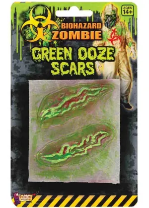 Biohazard Zombie Green Ooze Scar Special Effects Pack