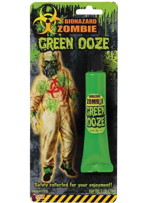 Biohazard Zombie Green Ooze Tube