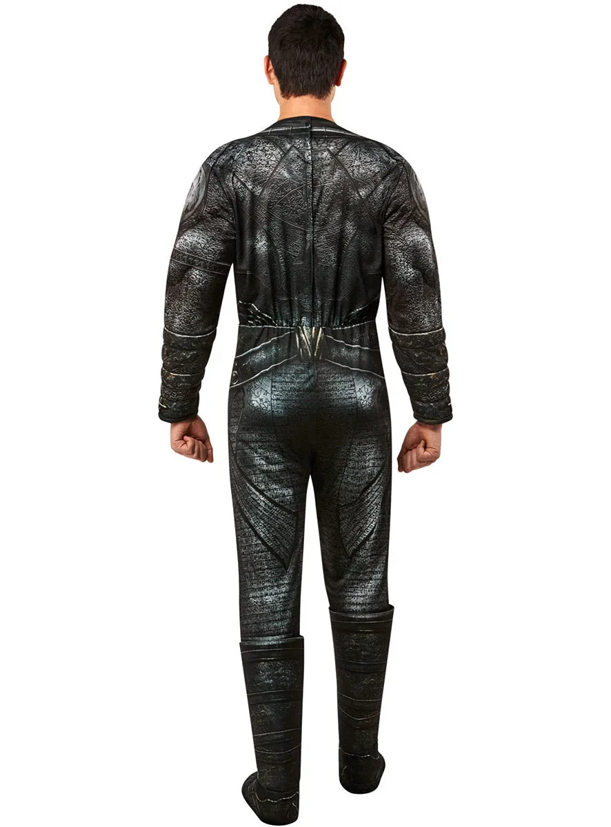 Black Adam Mens Deluxe Muscle Chest DC Character Costume