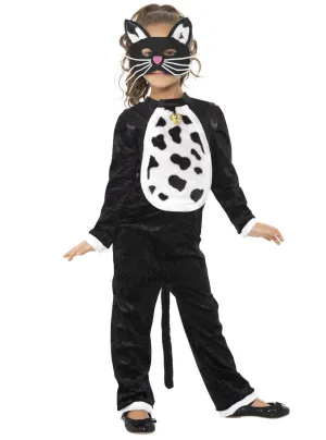 Black Cat Girls Onesie Halloween Costume