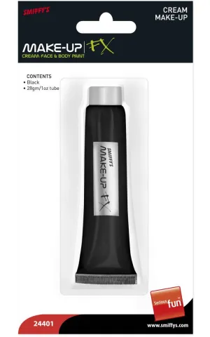 Black Face and Body Cream Makeup
