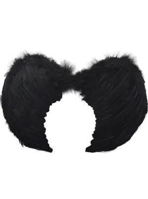 Black Feather Dark Angel Costume Wings