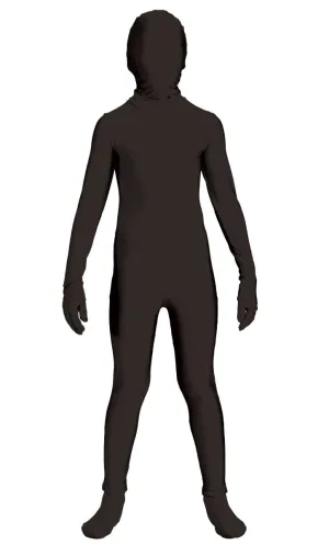 Black Second Skin Teen Boys Costume