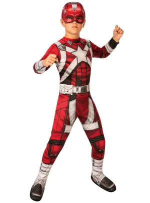 Black Widow Movie Boys Red Guardian Costume