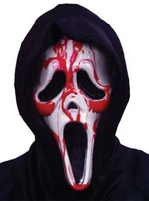 Bleeding Ghost Face Halloween Scream Mask