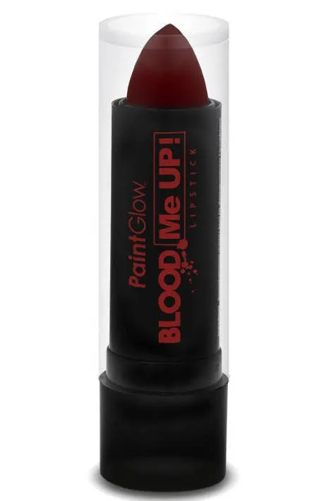 Blood Me Up Halloween Lipstick - Dark Red