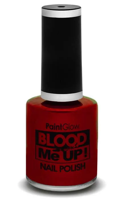 Blood Me Up Halloween Nail Polish - Red