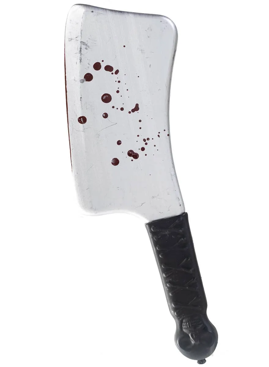 Blood Splattered Butchers Cleaver Costume Weapon