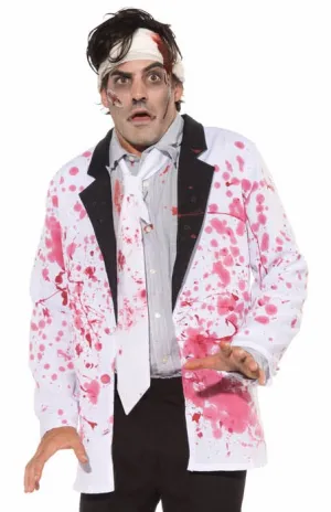 Blood Splattered Dinner Jacket Mens Halloween Costume