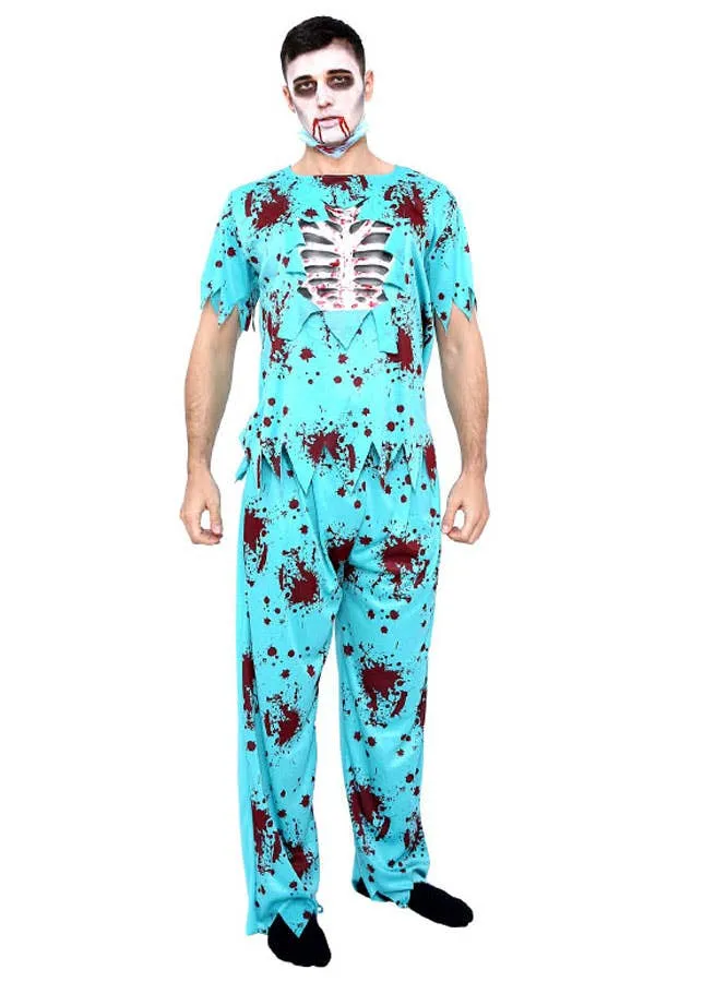 Blood Splattered Doctor Mens Halloween Costume
