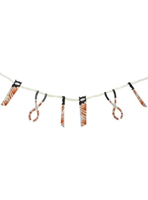Bloodied Tools Hanging Halloween Garland Decoration