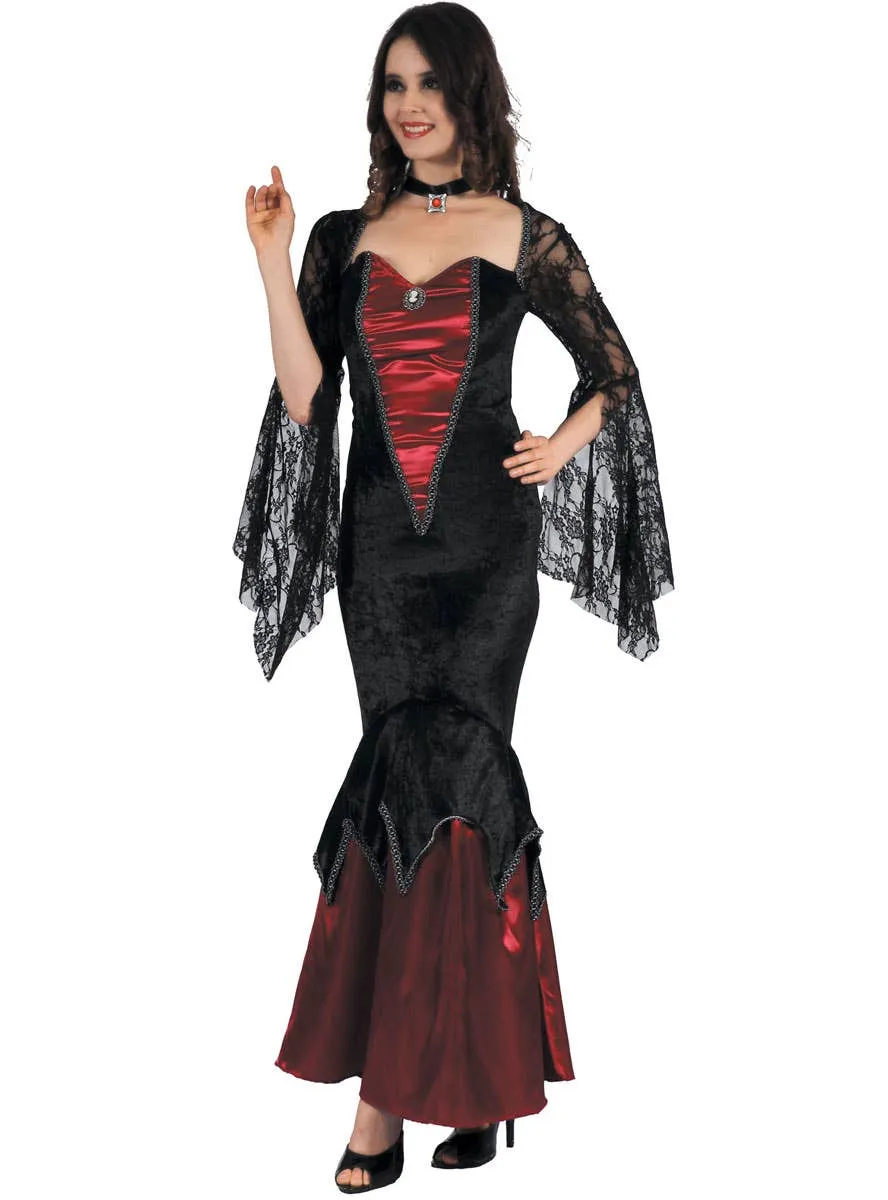 Bloodthirsty Womens Vampiress Halloween Costume