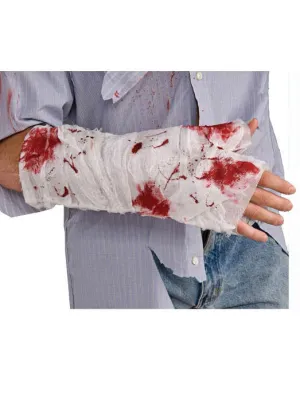 Bloody Arm Bandage Halloween Accessory