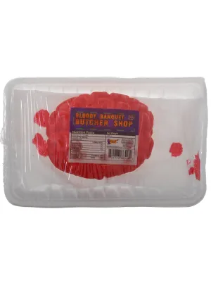 Bloody Banquet Brain on a Plate Halloween Prop