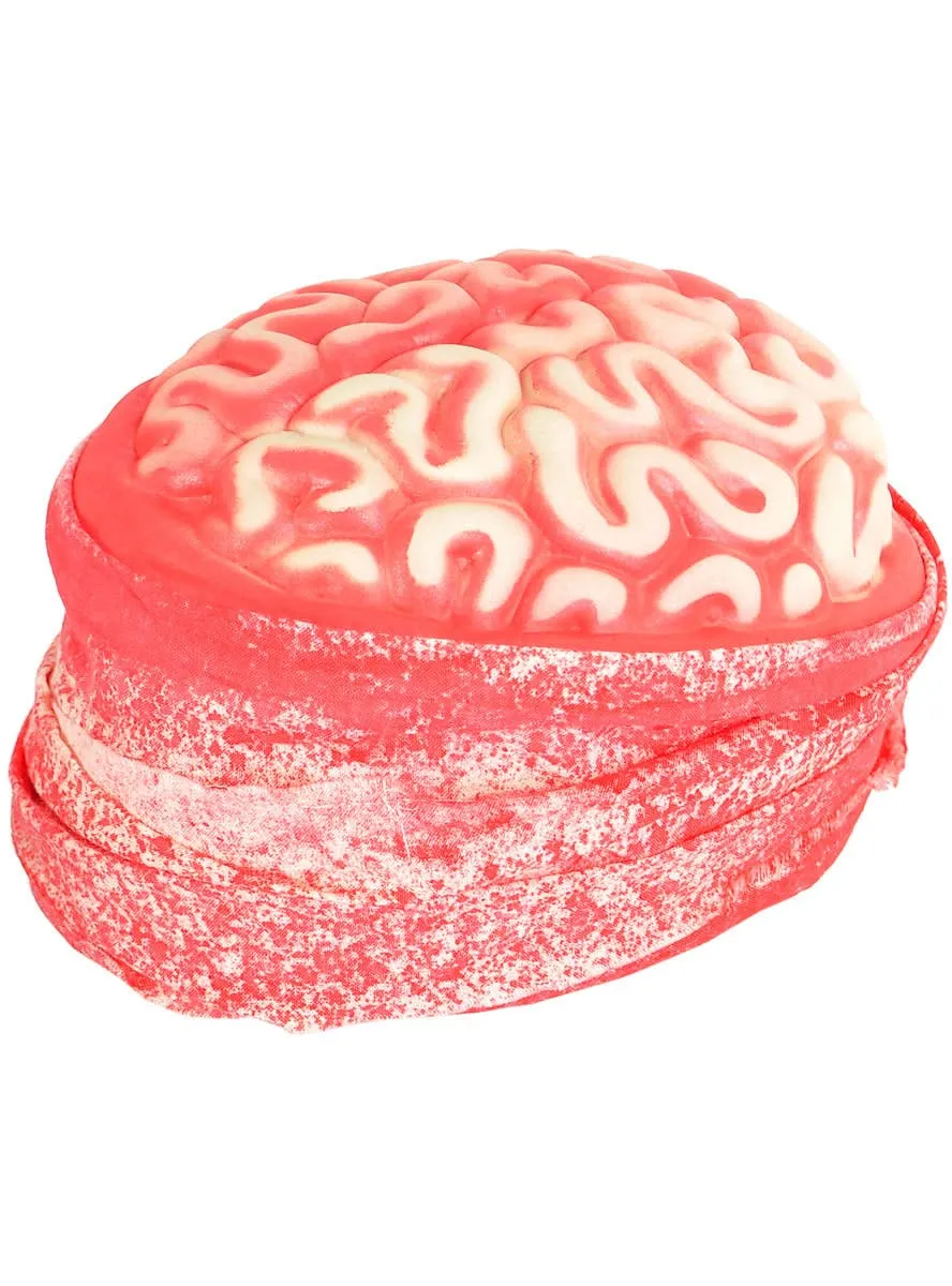 Bloody Gauze Wrapped Zombie Brains Cap