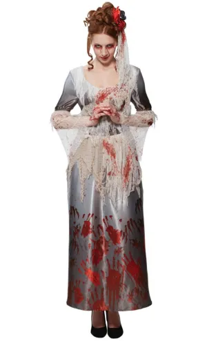 Bloody Hands Dress Womens Halloween Costume