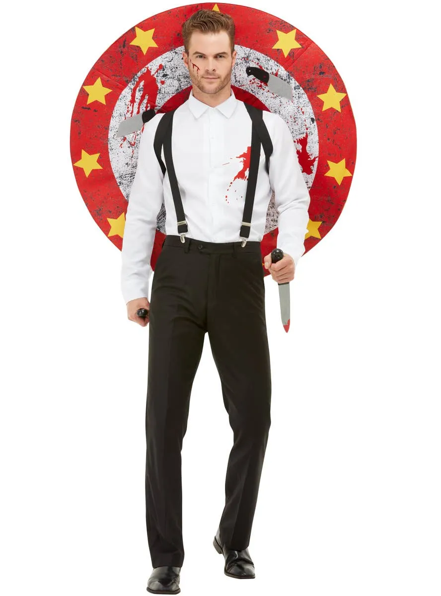 Bloody Knife Thrower Mens Halloween Costume
