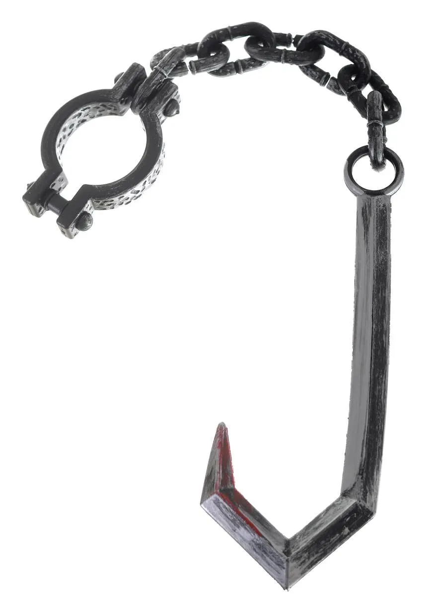 Bloody Meat Hook Halloween Costume Accessory