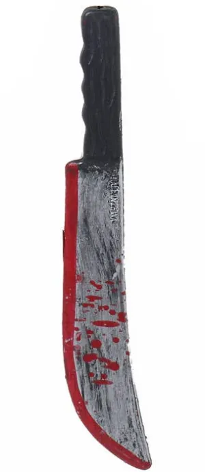Bloody Mini Halloween Machete Knife