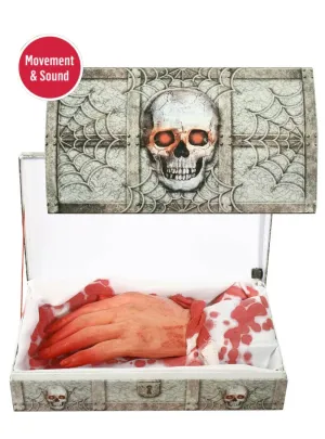 Bloody Moving Hand Halloween Decoration in Box