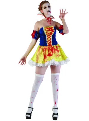 Bloody Princess Womens Snow White Zombie Costume