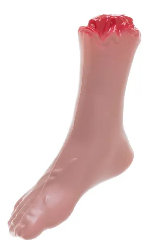 Bloody Severed Foot Halloween Decoration