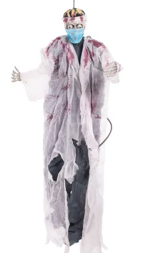 Bloody Skeleton Doctor Halloween Decoration
